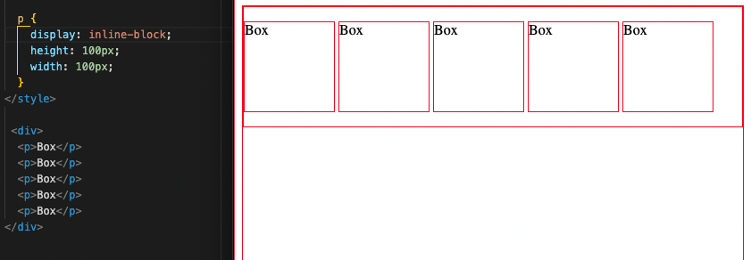 Imagine of how block elements can look